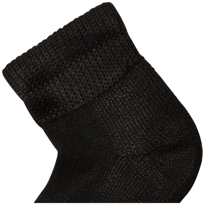 Thorlos Mens Tmx Max Cushion Ankle Tennis Socks, Black (1 Pair), Large US - Image 2
